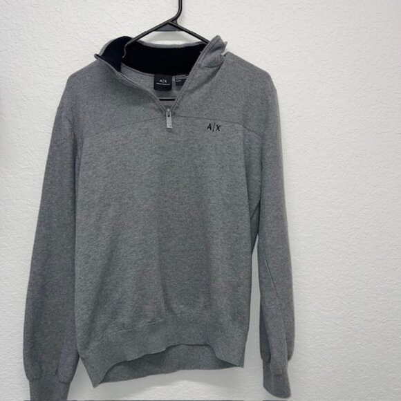Armani Exchange Jacket Track Jacket Gray M Medium - Picture 1 of 8